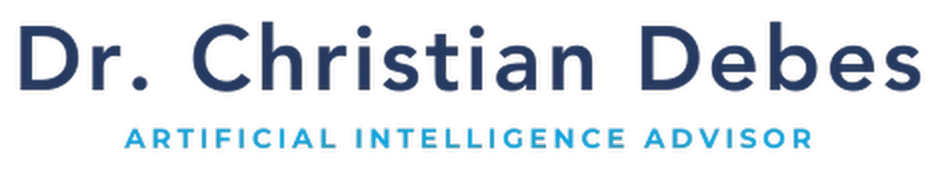 Dr. Christian Debes — Artificial Intelligence Advisor