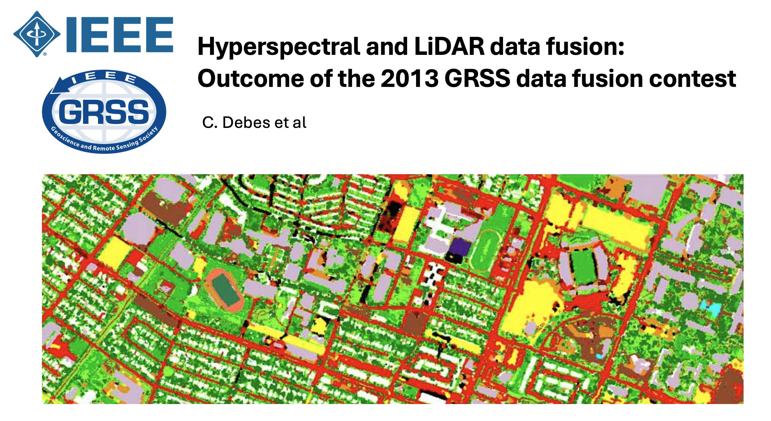 Paper: 2013 GRSS Data Fusion Contest
